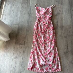 COPY - Flower print maxi dress
